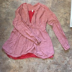 Free People (vintage-looking) Blouse